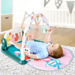 Baby Toys 0-6 Months Kick and Play Piano Gym Mat Kids Activity Center Oyuncak for Toddler